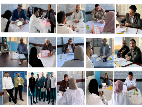 الامتحان النهائي السريري في مادة الباطنة لطلبة السنة الخامسة (الدفعةالثانية).